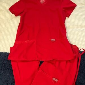 Cherokee Red Scrubs